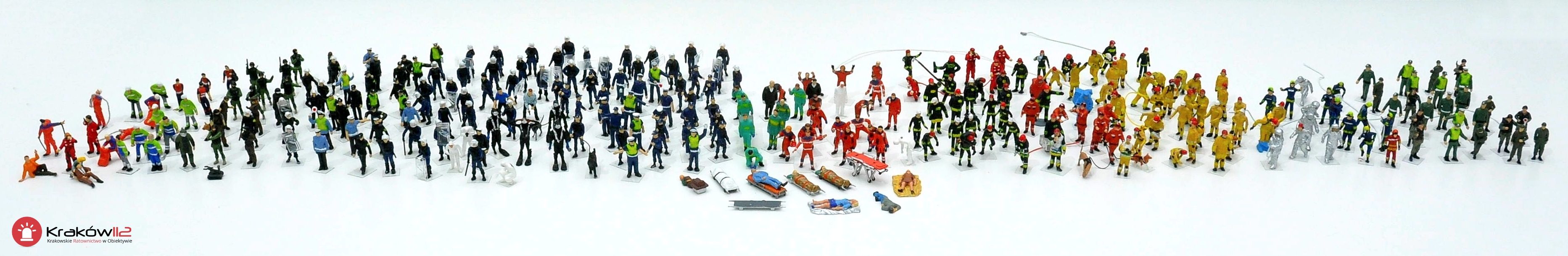 projekt modele krakow112 figurki grupowe