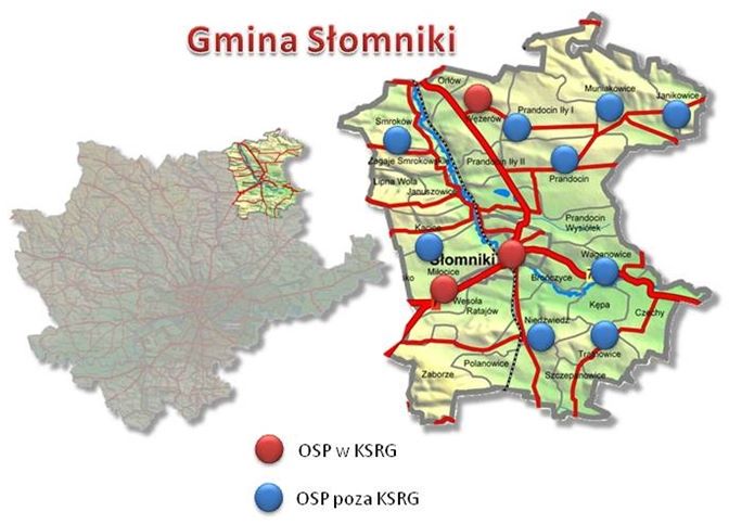 slomniki map