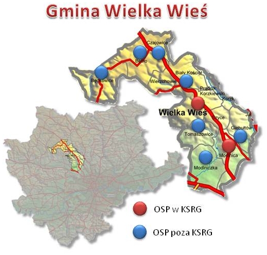 wielkawies map